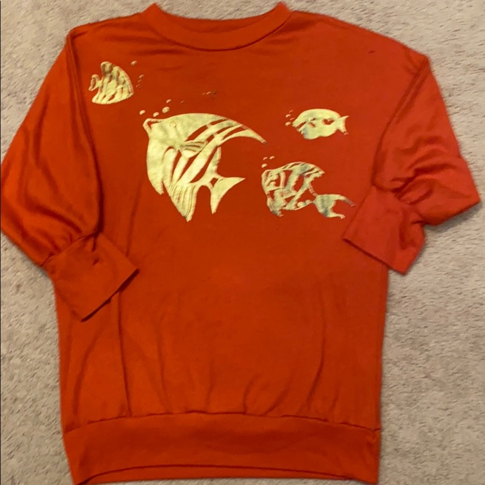 Vintage Pony Talk Fish Crewneck